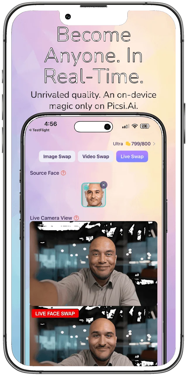 Multi-face swap feature